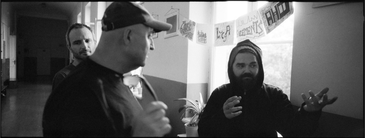 Behind the scenes